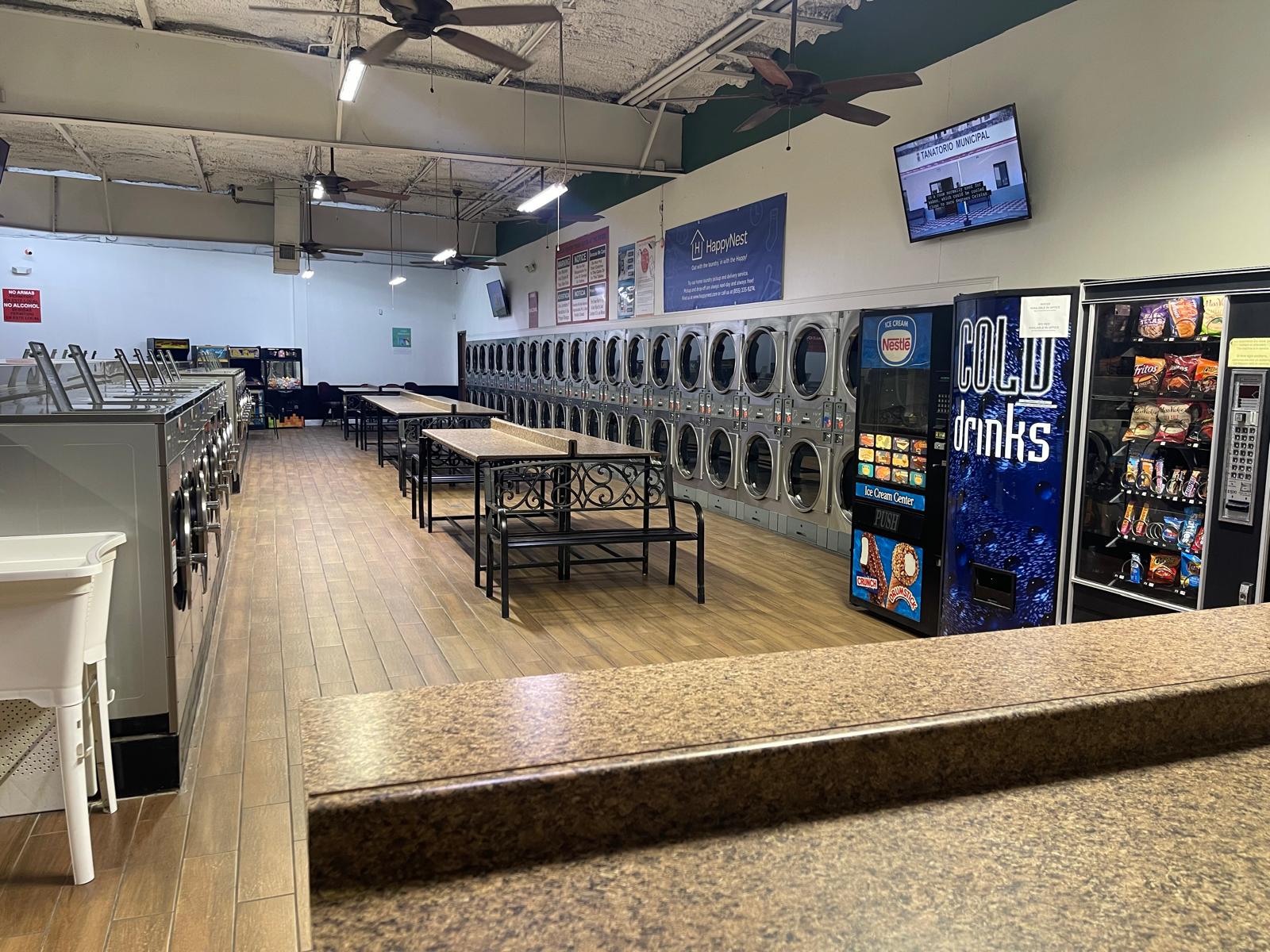 Laundromat's Interior